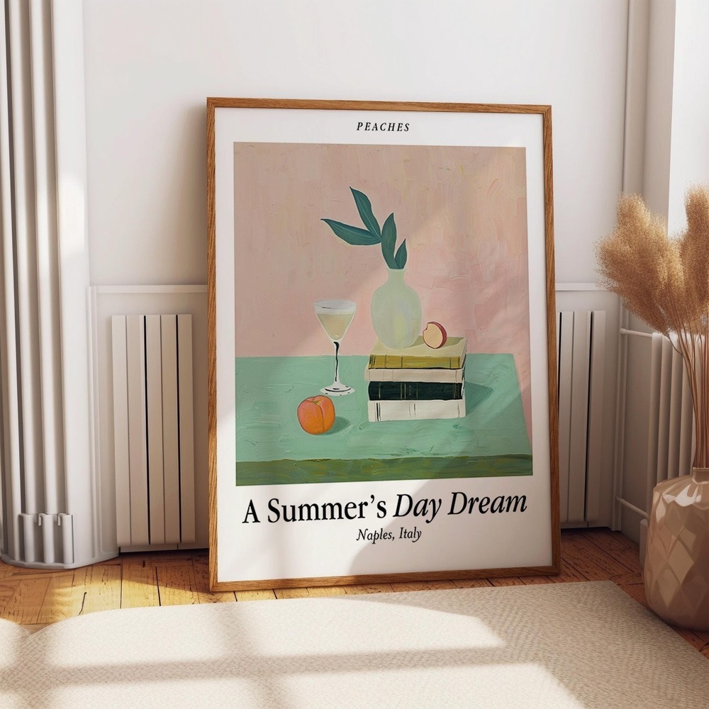Still Life Poster - A Summer_s Day Dream Wall Art - Henri Matisse Style Artwork - Picture 1 of 4